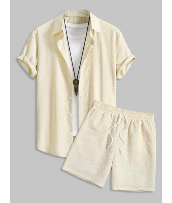 Men's Plain Color 3D Printed R...