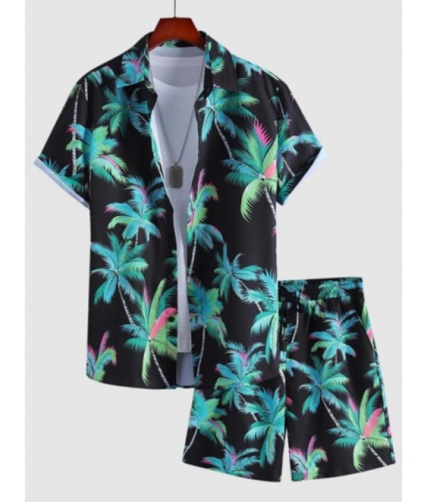 Men's Beach Vacation Hawaii Two Piece Se...