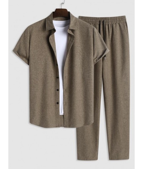 Men's Marled Short Sleeves But...