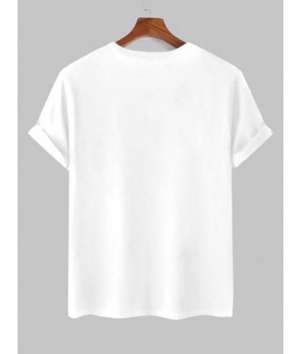 3Pcs C'EST LA VIE Letter Printed T-shirt And Corduroy Shirt And Ethnic Print Trim Shorts Set 3Pcs C'EST LA VIE Letter Printed T-shirt And Corduroy Shirt And Ethnic Print Trim Shorts Set