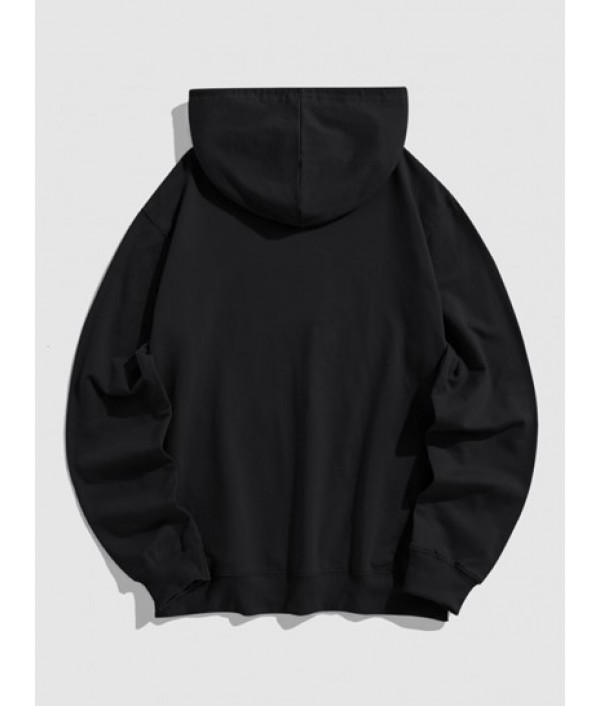 The Ace Of Hearts Playing Card Pullover Hoodie With Jogger Sweatpants Set Outfit