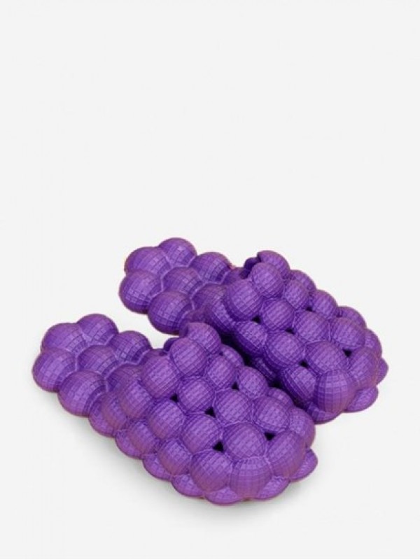 Solid Color Indoor Massage Slippers