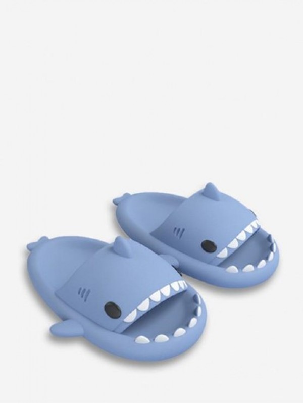 Cute Cartoon Shark Shape Indoor Slippers