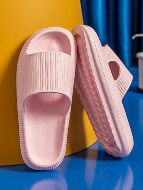 Non-slip Solid Color Bathroom Slippers