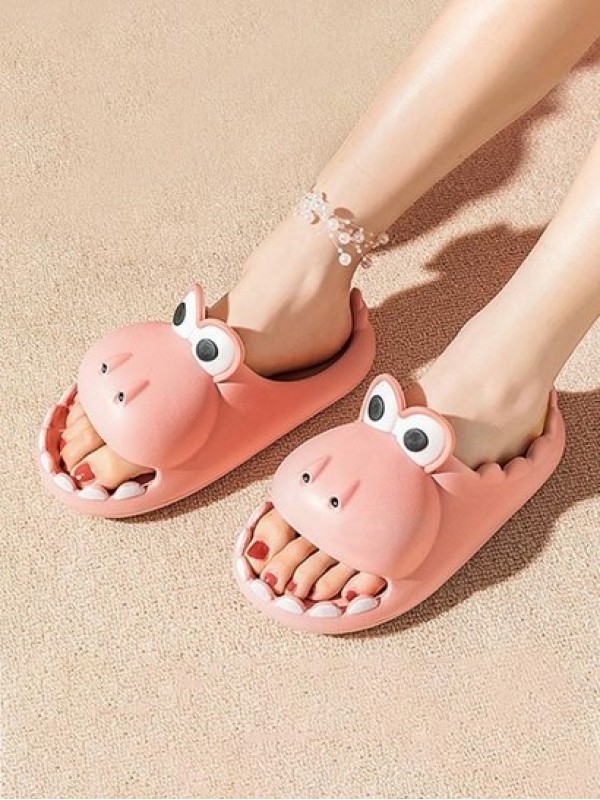 Cute Cartoon Dinosaur Shape Anti-slip Slippers