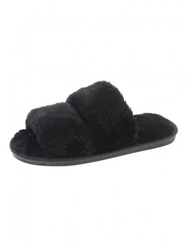 Minimalist Fuzzy Slippers