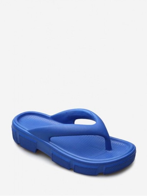 Comfortable Solid Color Flip Flops