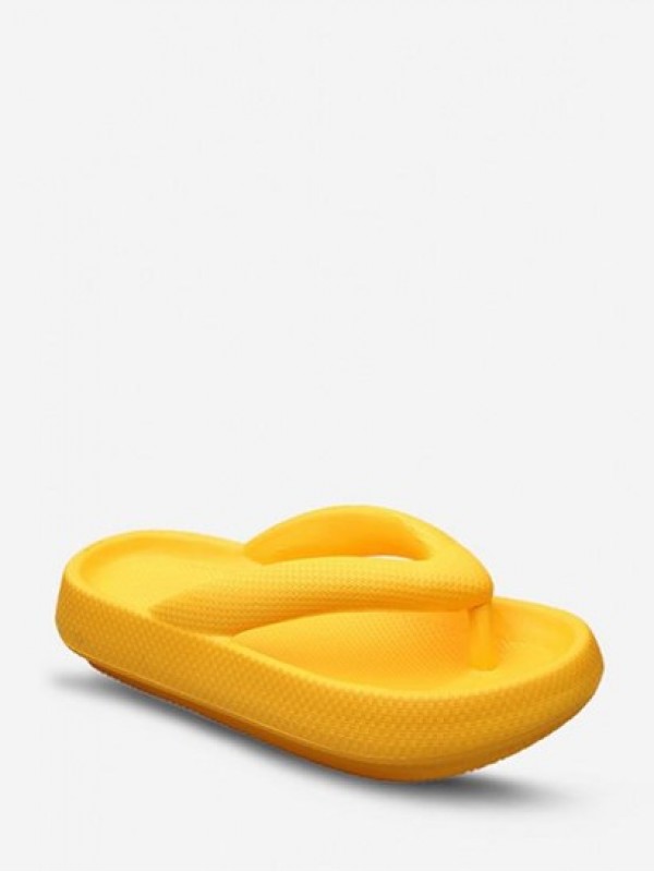 Solid Color Outdoor Non-slip Flip Flops